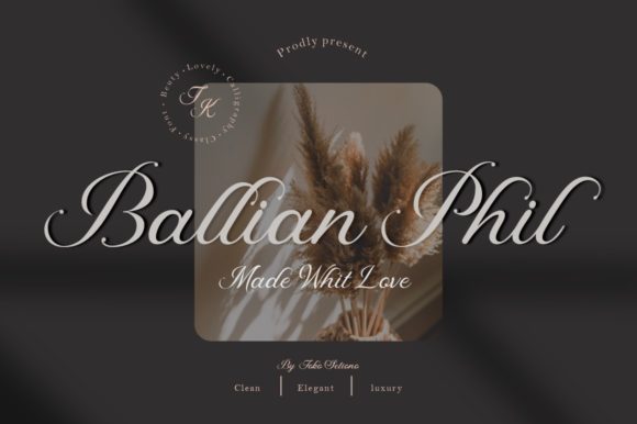 Ballian Phill Font Poster 1