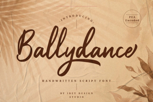 Ballydance Font Poster 1