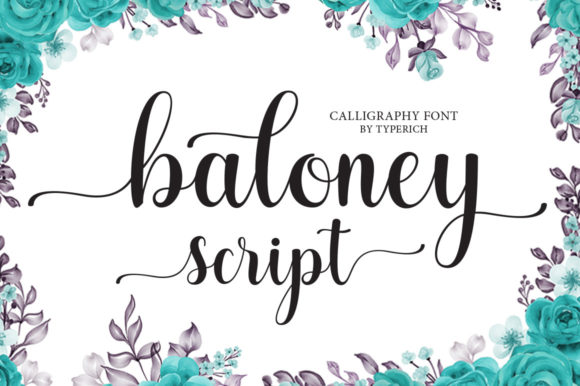 Baloney Script Font