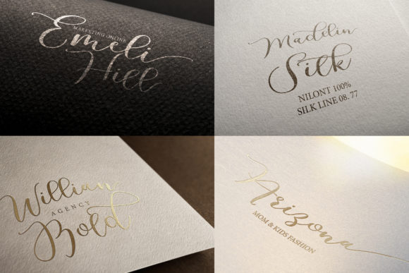 Bambia Calligraphi Font Poster 4