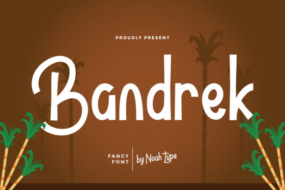 Bandrek Font Poster 1