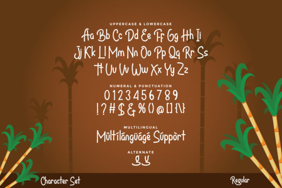 Bandrek Font Poster 4