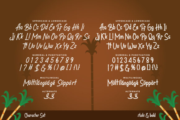 Bandrek Font Poster 6