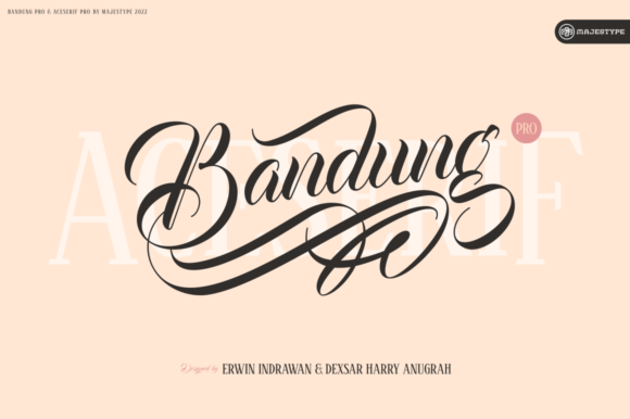 Bandung Font Poster 1