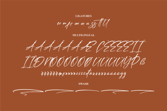 Banetigra Font Poster 14