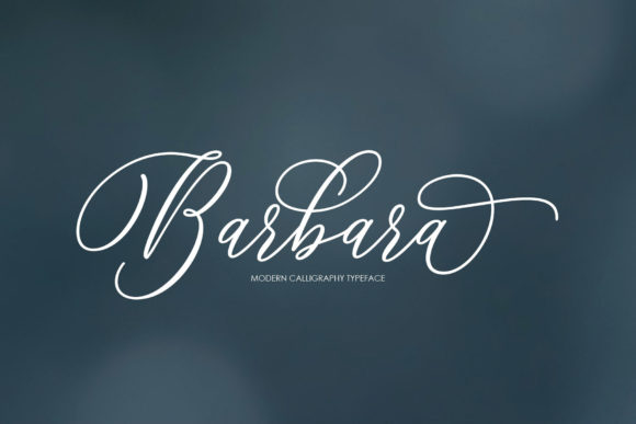 Barbara Script Font