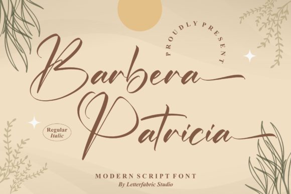 Barbera Patricia Font Poster 1