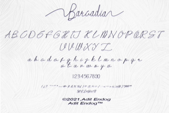 Barcadia Font Poster 5