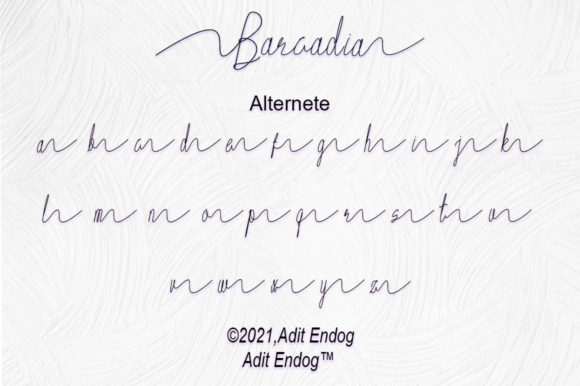 Barcadia Font Poster 6