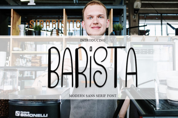 Barista Font Poster 1