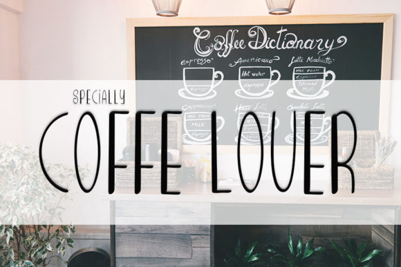 Barista Font Poster 3