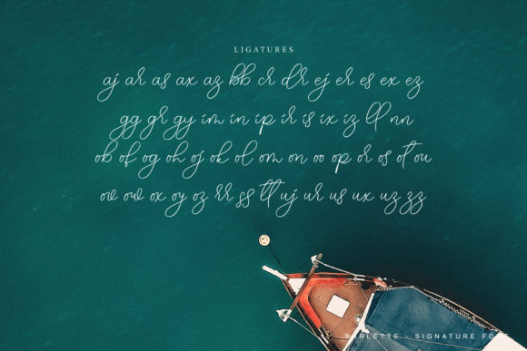 Barlette Font Poster 11