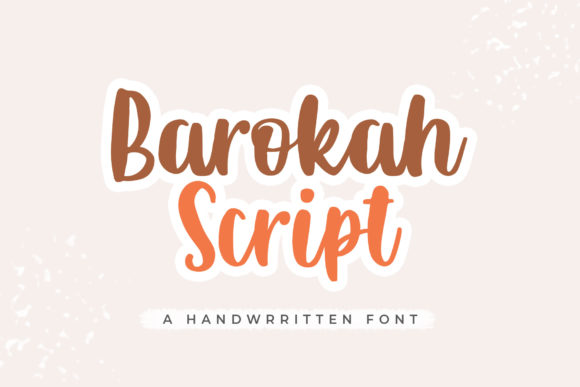 Barokah Script Font Poster 1