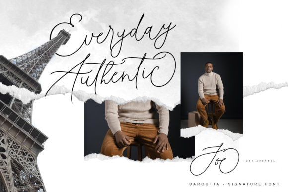 Baroutta Font Poster 4