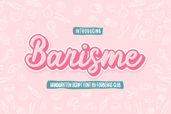 Barsime Font Poster 1