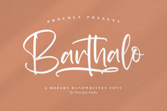 Barthalo Font Poster 1