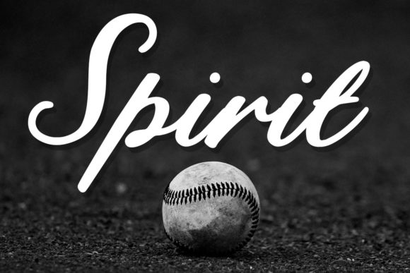 Baseball Font Poster 5