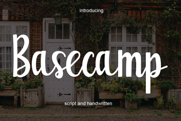 Basecamp Font Poster 1