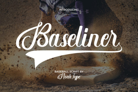 Baseliner Font Poster 1