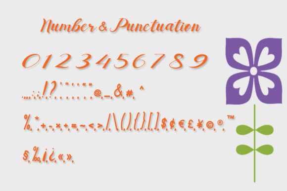 Basic Font Poster 4