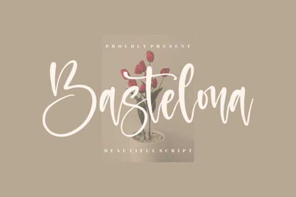 Bastelona Font Poster 1