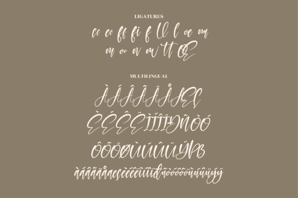 Bastelona Font Poster 14