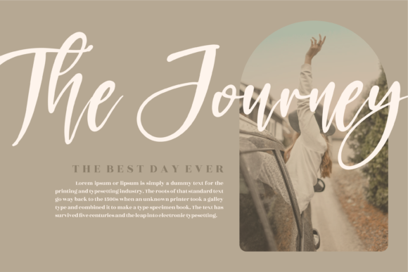 Bastelona Font Poster 9