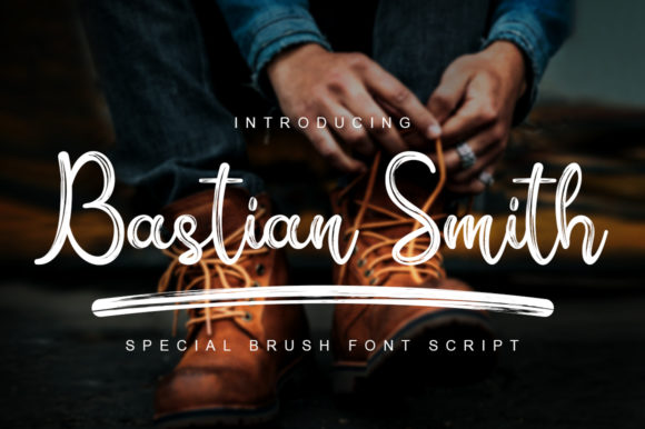 Bastian Smith Font Poster 1