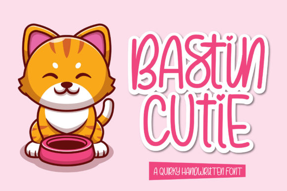 Bastin Cutie Font Poster 1