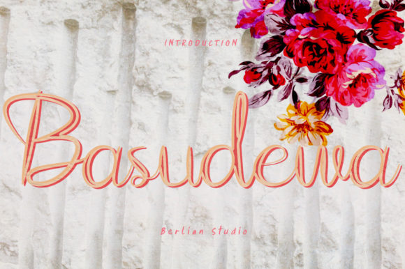 Basudewa Font Poster 1