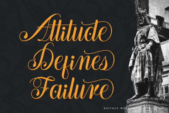 Batique Madrem Font Poster 6