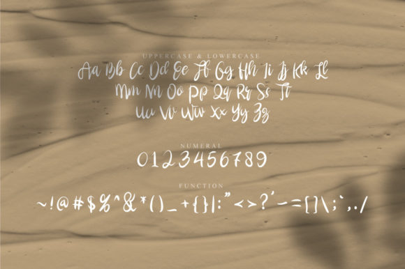 Batok Script Font Poster 10