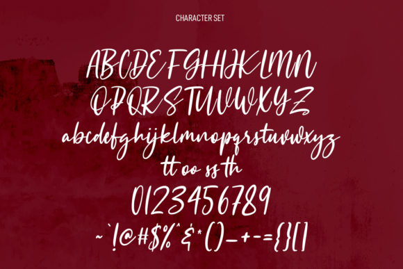 Batopika Script Font Poster 8