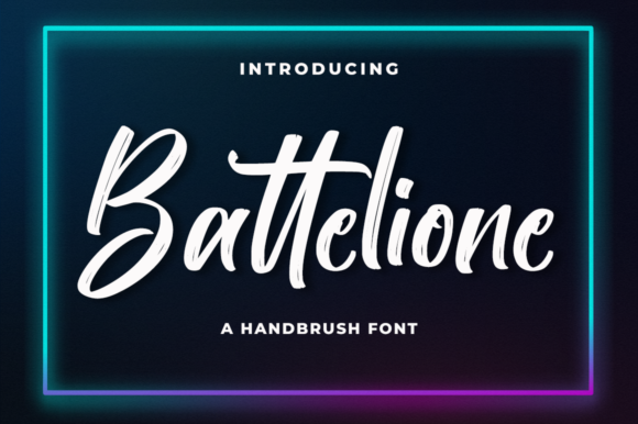 Battelione Font Battelione Font Poster 1