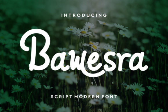 Bawesra Font Poster 1