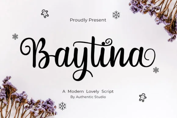Baytina Font Baytina Font Poster 1