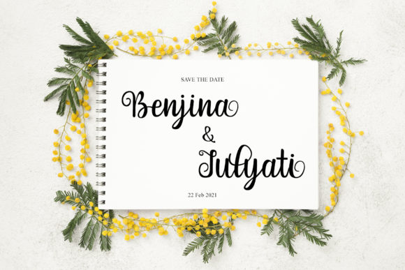 Baytina Font Poster 4