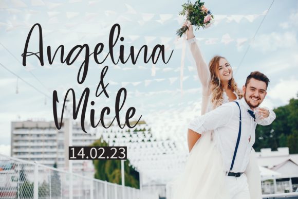 Be Mine Font Font Poster 5