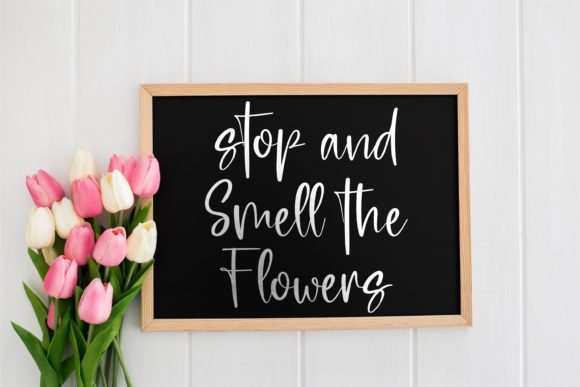 Be Mine Font Font Poster 8