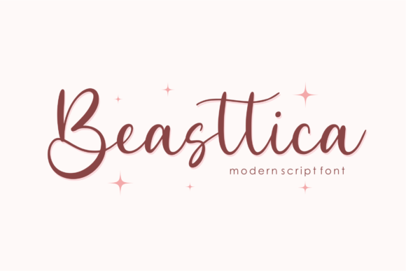 Beasttica Font Poster 1