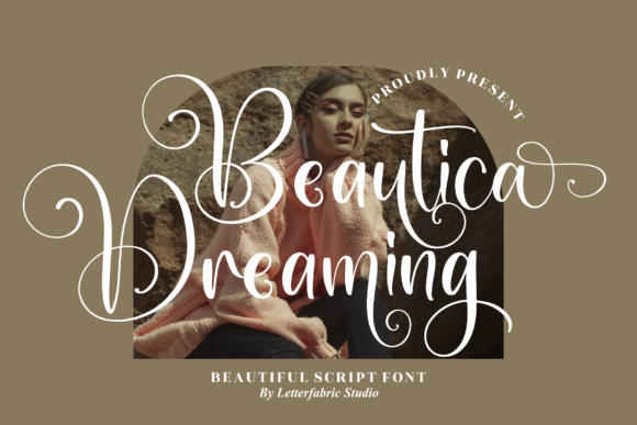 Beautica Dreaming Font Poster 1