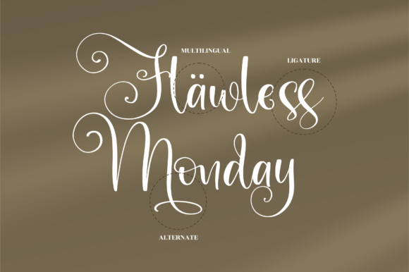 Beautica Dreaming Font Poster 12