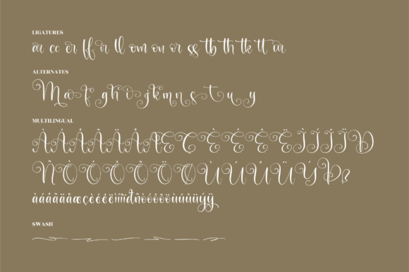 Beautica Dreaming Font Poster 14