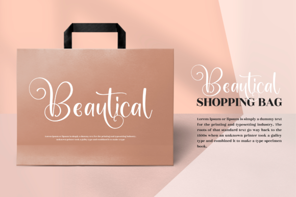 Beautica Dreaming Font Poster 5