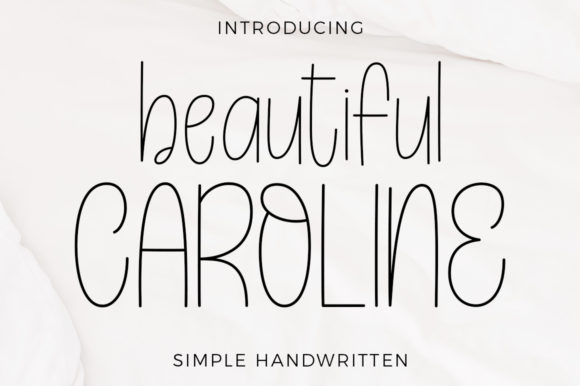 Beautiful Caroline Font