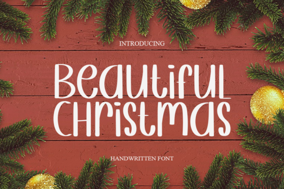 Beautiful Christmas Font