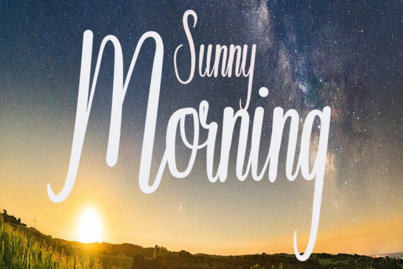 Beautiful December Font Poster 3