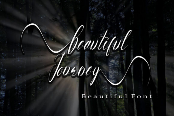 Beautiful Journey Font Poster 1