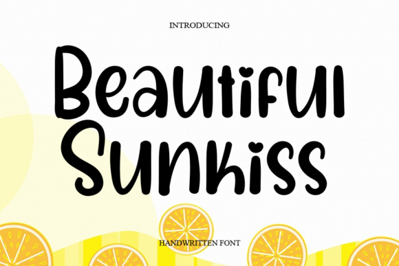 Beautiful Sunkiss Font