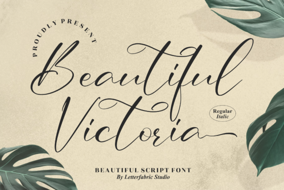 Beautiful Victoria Font